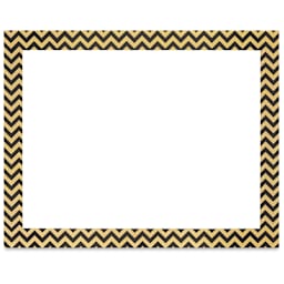 Ucreate Poster Board - Front view of Chevron Board
