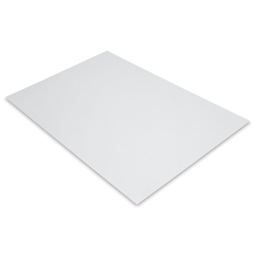 Taskboard - White, 1/32", 20" x 30" (at angle to show thickness)