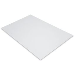 Taskboard - White, 1/16", 20" x 30" (at an angle to show thickness)