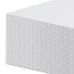 White Foam Board - 40" x 60" x 3/16", Pkg of 25