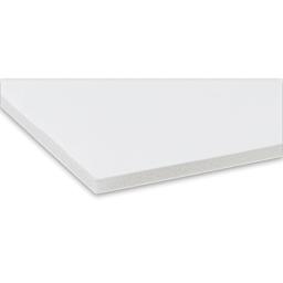 Elmer's Cotton Rag Foam Board - Closeup of corner of Foam Board to show edge and thickness