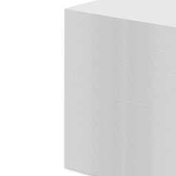 White Foam Board - 20" x 30" x 3/16", Pkg of 100