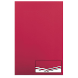 Colored Foamboard - 20" x 30" x 3/16", Red, Single Sheet front