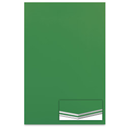 Colored Foamboard - 20" x 30" x 3/16", Green, Single Sheet front