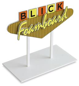 Sign made with Foam Board