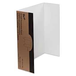 Pacon Colored Trifold Presentation Board - 48" x 36", White