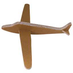 Pacon Water-Resistant Foam Board - Side view of airplane made from Foam Board
