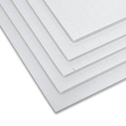 Pacon Ghostline Foam Board - 11" x 14", 3/16", Pkg of 5, corners of boards