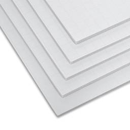 Pacon Ghostline Foam Board - 22" x 28", 3/16", Pkg of 5, corners of boards