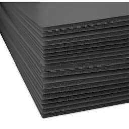 Flipside Black Foam Boards - Pkg of 25, 8" x 10" x 3/16"