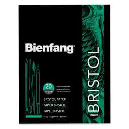 Bienfang Bristol Pad - 11" x 14", Vellum, 20 Sheets, front cover