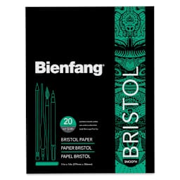Bienfang Bristol Pad - 11" x 14", Smooth, 20 Sheets, front cover