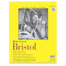 Strathmore 300 Series Bristol Pad - 11" x 14", Vellum, 20 Sheets
