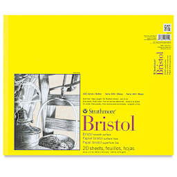Strathmore 300 Series Bristol Pad - 14" x 17", Smooth, 20 Sheets