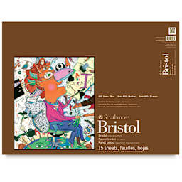 Strathmore Bristol Pad - 18" x 24", Vellum, front of the pad