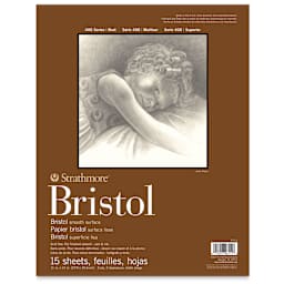 Strathmore Bristol Pad - 11" x 14", Smooth, front cover
