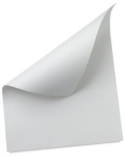 Strathmore 300 Series Bristol Sheets - Single Smooth Sheet, slightly curled
