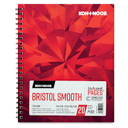 Koh-I-Noor Bristol Pads - Front cover of Bristol Smooth Portrait Pad
