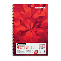 Koh-I-Noor Bristol Pad - Vellum, 17" x 11", 20 Sheets