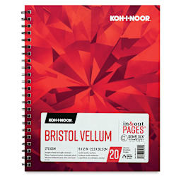 Koh-I-Noor Bristol Pads - Front cover of Bristol Vellum Portrait Pad