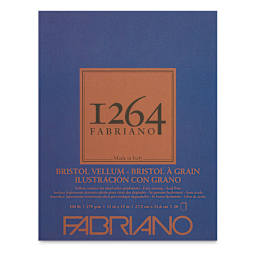 Fabriano 1264 Bristol Pad - 11" x 14", Vellum