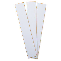 Aitoh Gasen Paper Shikishi Boards - 2-1/5" x 12-1/4", Pkg of 3, out of packaging