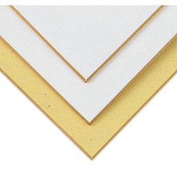 Aitoh Gasen Paper Shikishi Boards - 7" x 8-1/4", Pkg of 3, front and back of boards