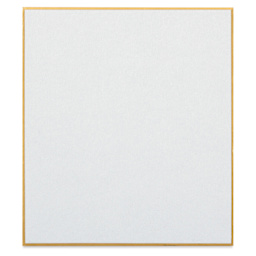 Aitoh Hosho Paper Shikishi Boards - 4-3/4" x 5-1/4", Pkg of 50, front of board