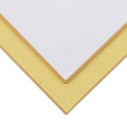 Aitoh Hosho Paper Shikishi Boards - 7" x 8-1/4", Pkg of 50, front of board, front and back of board