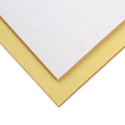 Aitoh Hosho Paper Shikishi Boards - 9-1/2" x 10-3/4", Pkg of 2, front and back of boards