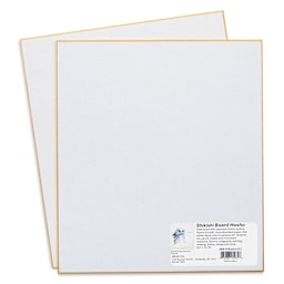 Aitoh Hosho Paper Shikishi Boards - 9-1/2" x 10-3/4", Pkg of 2, packaging label