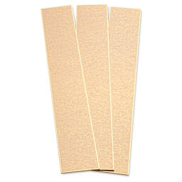 Aitoh Gold Paper Shikishi Boards - 2-1/5" x 14-1/4", Pkg of 3