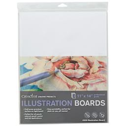 Crescent Illustration Board - 11" x 14", Pkg of 3