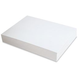 Crescent Illustration Board - 11" x 14", 18-Ply, White, Hot Press, Pkg of 40 Sheets