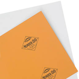 Bainbridge Cold Press Illustration Board - Front and back of two boards shown
