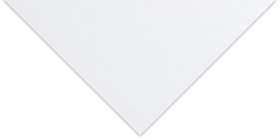 Canson Pure White Drawing Art Board - Closeup of corner showing color and texture