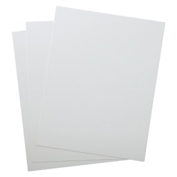 Crescent Canvas Boards - Three 11" x 14" boards spread in a fan