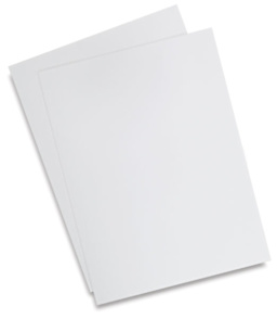 Crescent Canvas Boards - Two boards stacked at slight angle