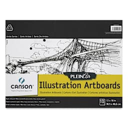 Canson Plein Air Illustration Art Board Pad - 16" x 12", 10 Sheets (front cover)