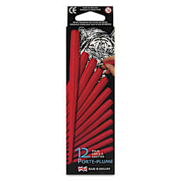 Essdee Scratchboard Scraper Handles - Pkg of 12 - back of packaging