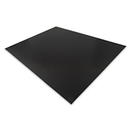 Essdee Scraperboard - 19" x 24", Black, Pre-Inked - angled