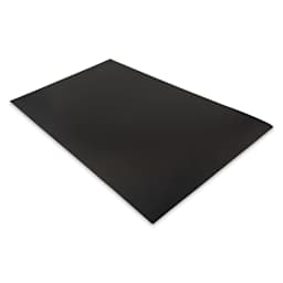 Essdee Scraperboard - 12" x 19", Black, Pre-Inked - angled