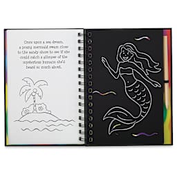 Scratch and Sketch Art Activity Books