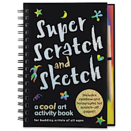 Scratch and Sketch Art Activity Books