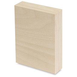 American Easel Wood Painting Panel - 5" x 7" x 1-5/8", Deep Panel