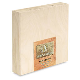 American Easel Wood Painting Panel - 8" x 8" x 1-5/8", Deep Panel