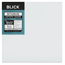 Blick Studio Artists' Board - 12" x 12" x 1-1/2", Gallery front