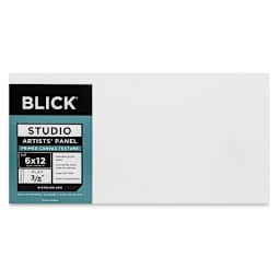 Blick Studio Artists' Board - 6" x 12" x 3/8", Flat front