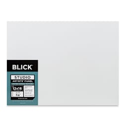 Blick Studio Artists' Board - 12" x 16" x 3/8", Flat front