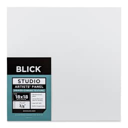 Blick Studio Artists' Board - 18" x 18" x 3/8", Flat front